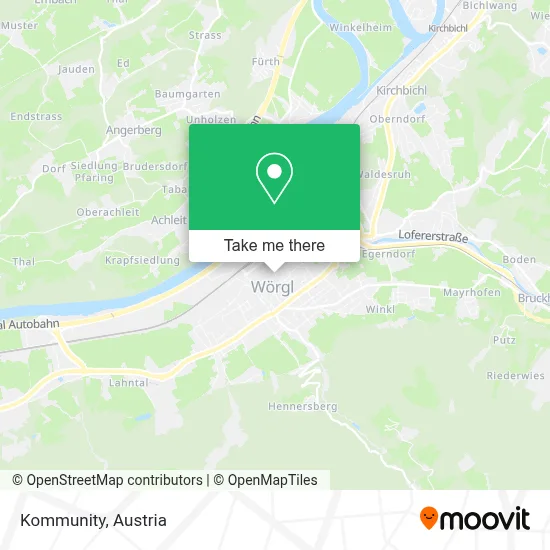 Kommunity map