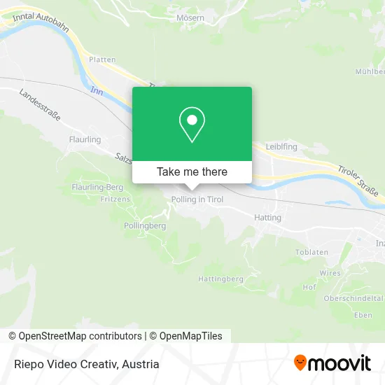 Riepo Video Creativ map