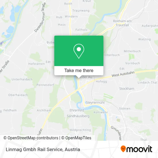 Linmag Gmbh Rail Service map