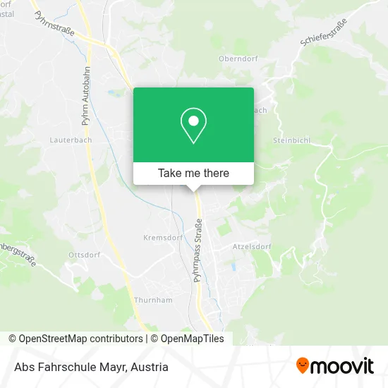 Abs Fahrschule Mayr map
