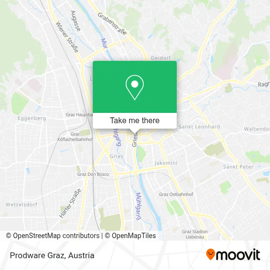 Prodware Graz map