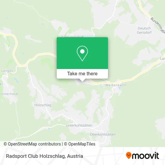Radsport Club Holzschlag map