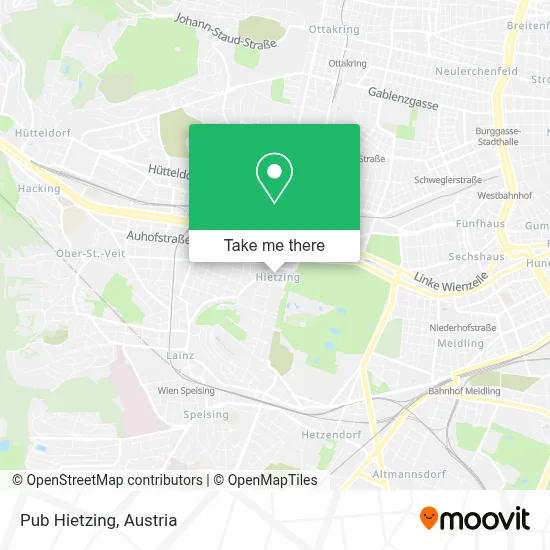 Pub Hietzing map