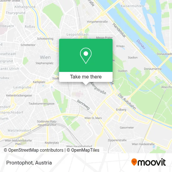 Prontophot map