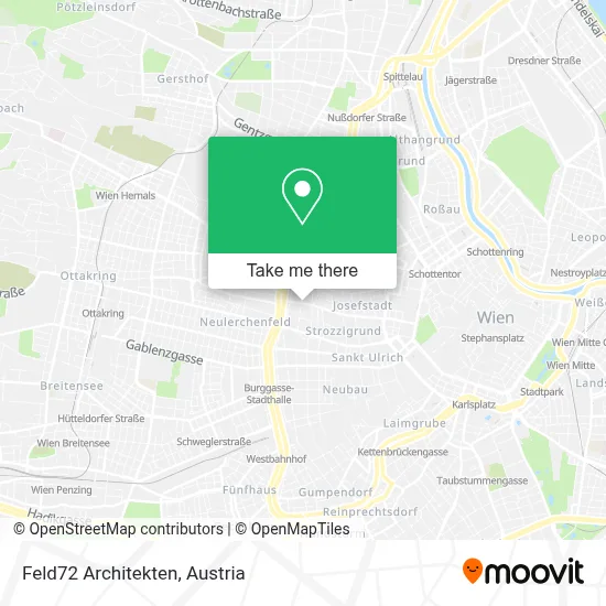 Feld72 Architekten map