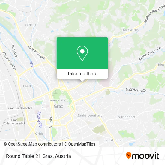 Round Table 21 Graz map