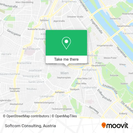 Softcom Consulting map