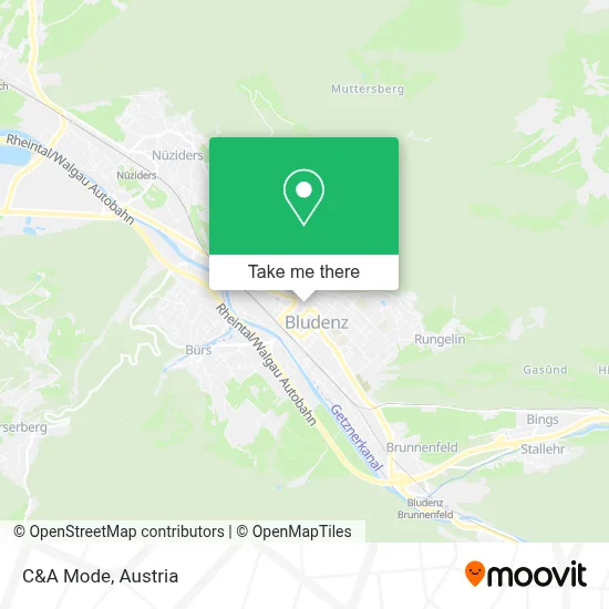 C&A Mode map