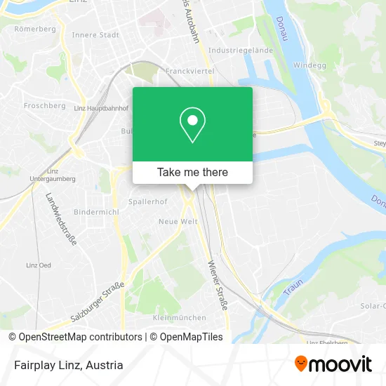 Fairplay Linz map