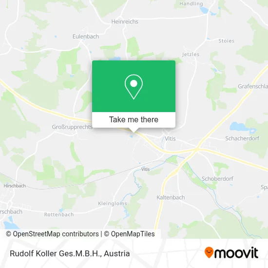 Rudolf Koller Ges.M.B.H. map