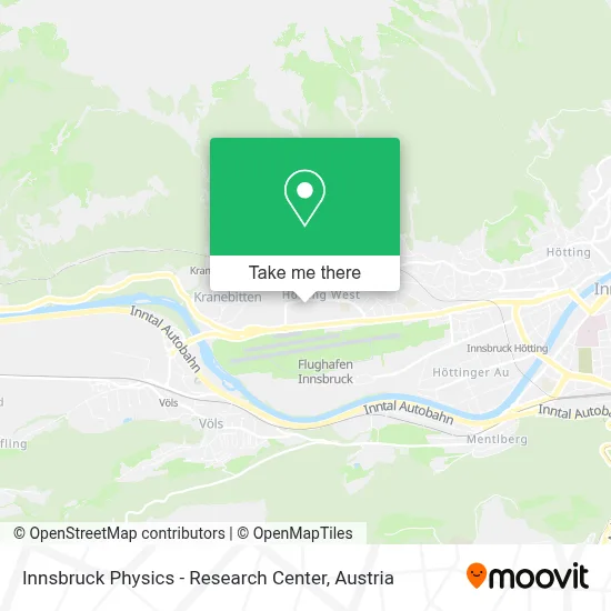 Innsbruck Physics - Research Center map
