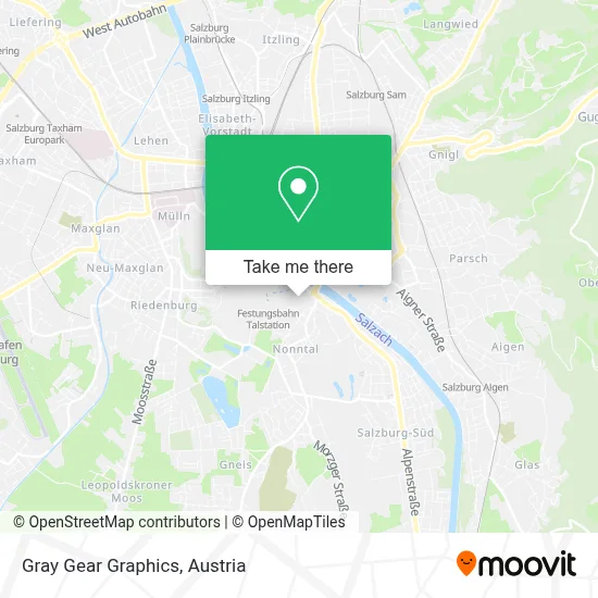 Gray Gear Graphics map