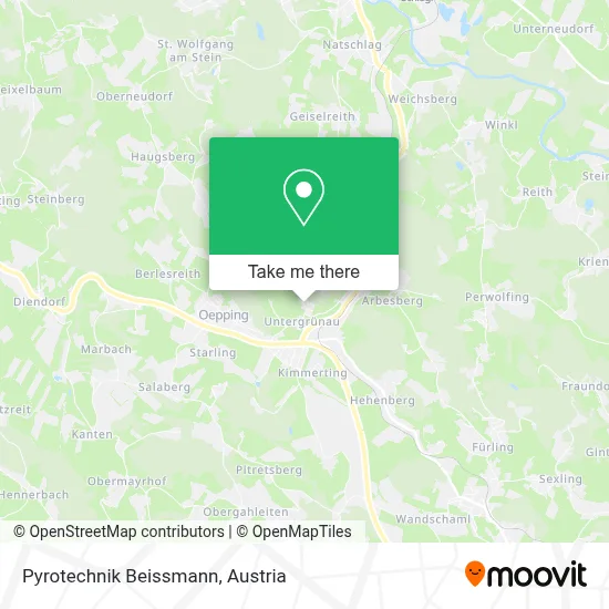 Pyrotechnik Beissmann map