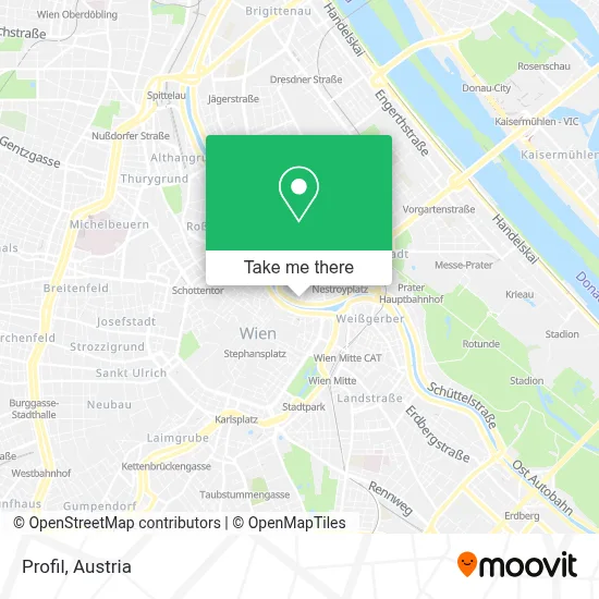 Profil map