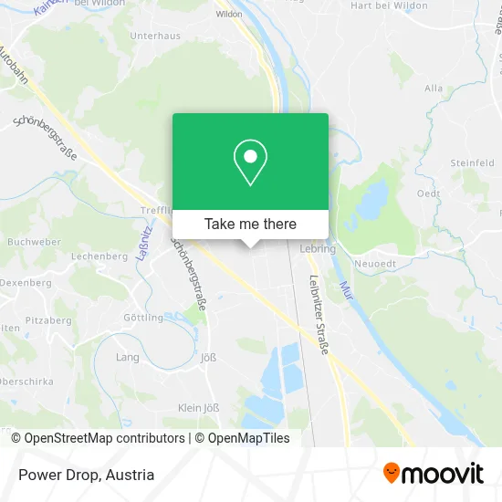 Power Drop map