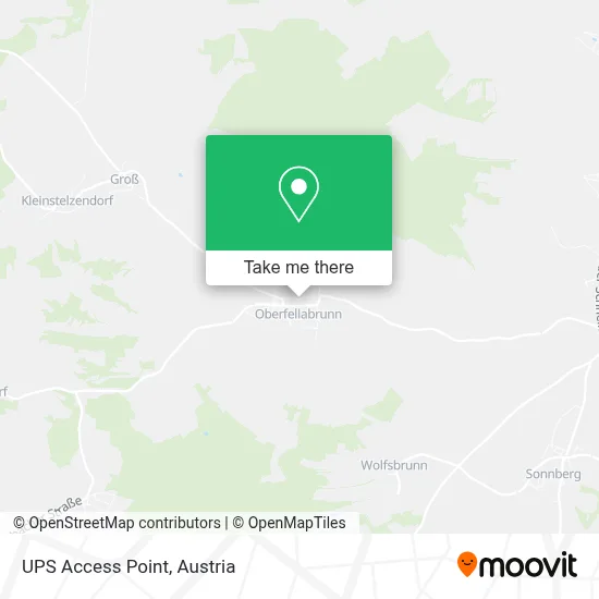 Ups Access Point map