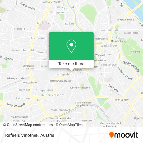 Rafaels Vinothek map