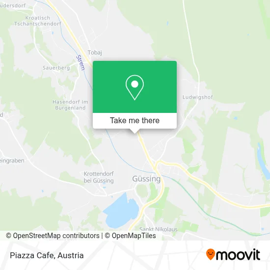 Piazza Cafe map