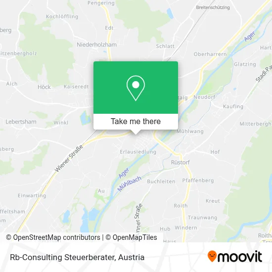Rb-Consulting Steuerberater map
