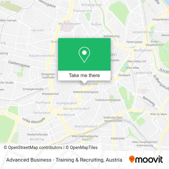 Advanced Business - Training & Recruiting map