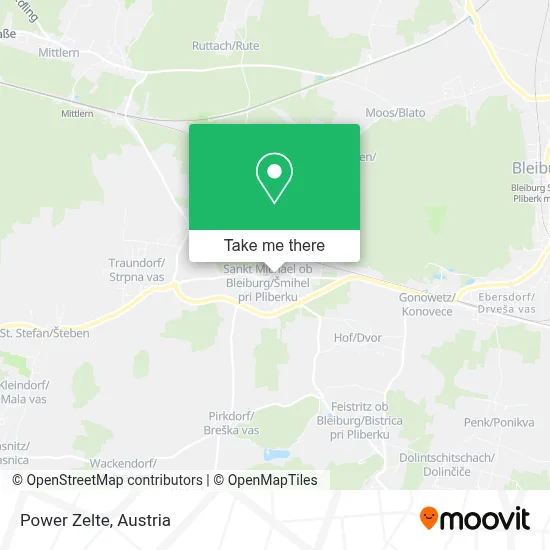 Power Zelte map