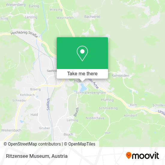 Ritzensee Museum map