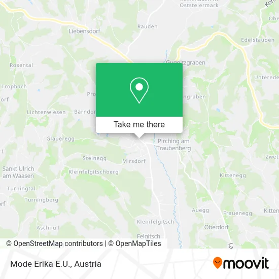 Mode Erika E.U. map