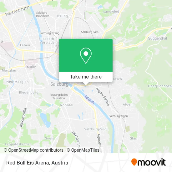 Red Bull Eis Arena map