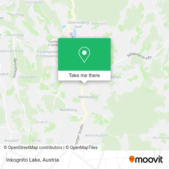 Inkognito Lake map