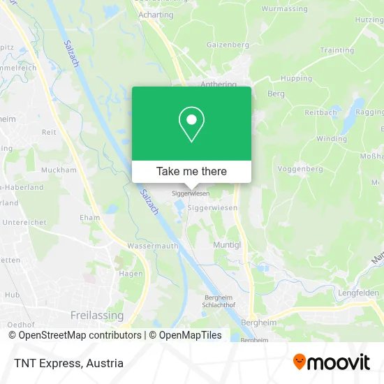 Tnt Express map