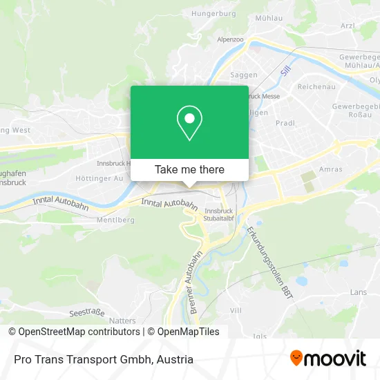 Pro Trans Transport Gmbh map