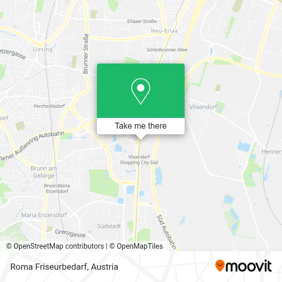 Roma Friseurbedarf map