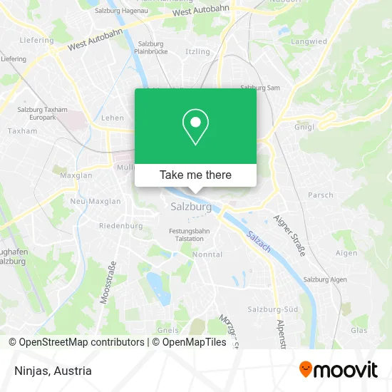 Ninjas map