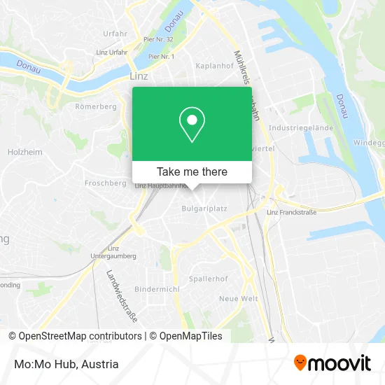 Mo:Mo Hub map
