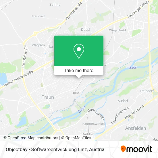Objectbay - Softwareentwicklung Linz map