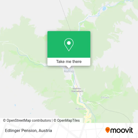 Edlinger Pension map