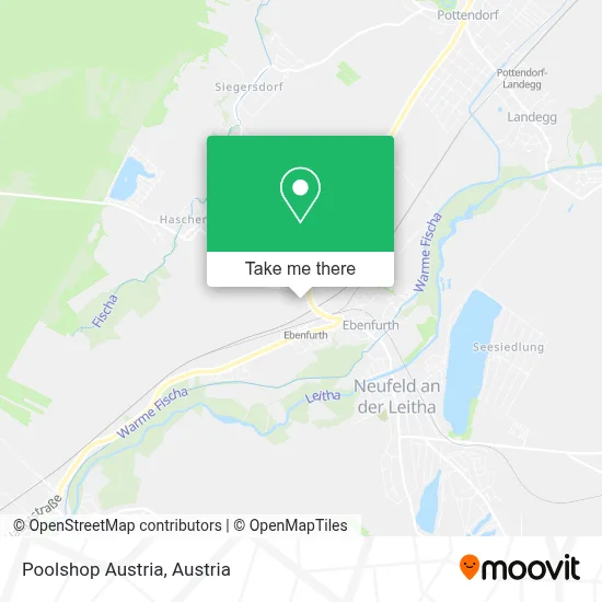 Poolshop Austria map