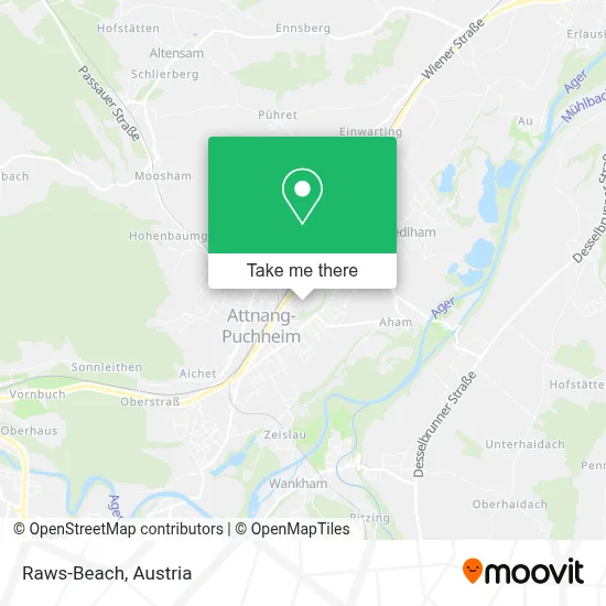 Raws-Beach map