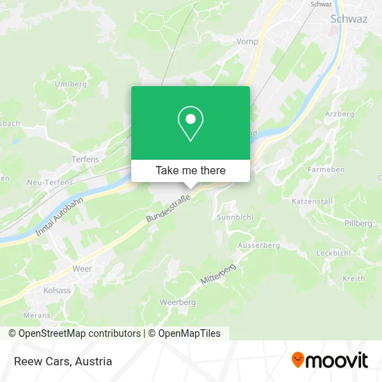 Reew Cars map