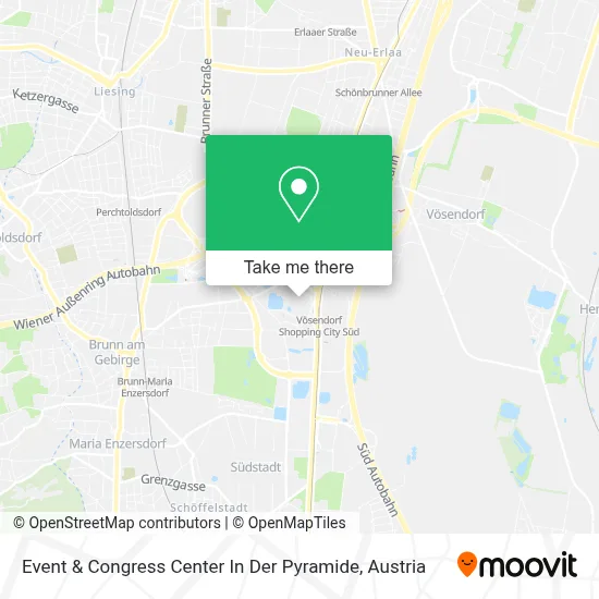 Event & Congress Center In Der Pyramide map
