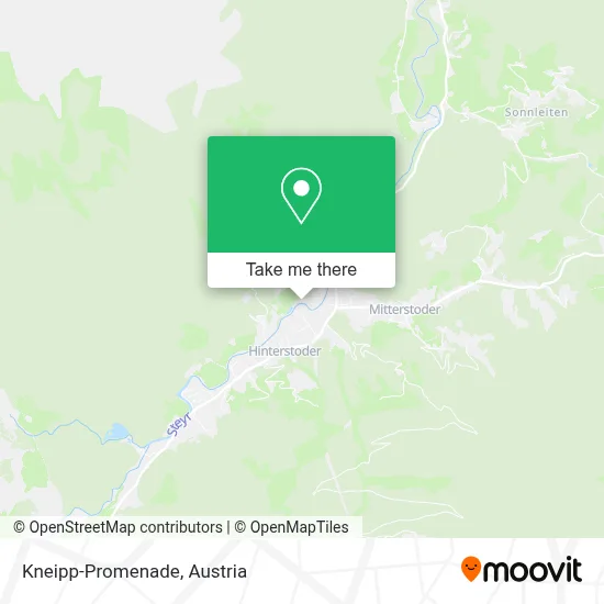 Kneipp-Promenade map