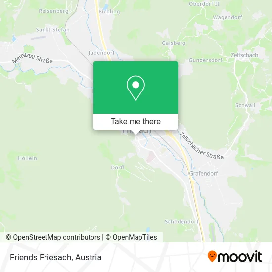 Friends Friesach map