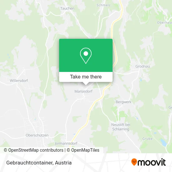 Gebrauchtcontainer map