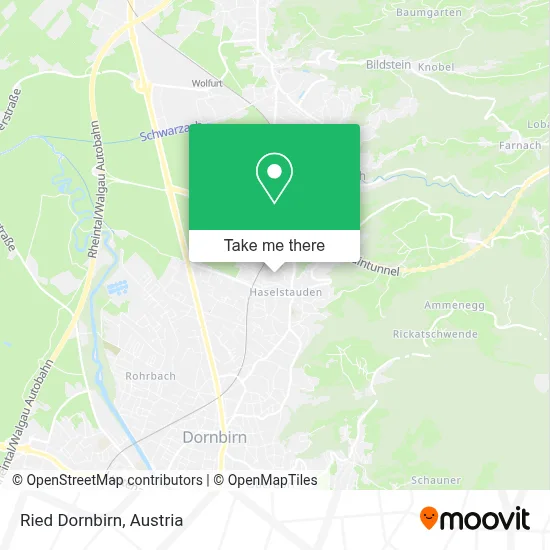 Ried Dornbirn map