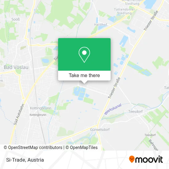 Si-Trade map