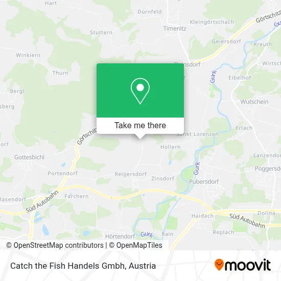Catch the Fish Handels Gmbh map