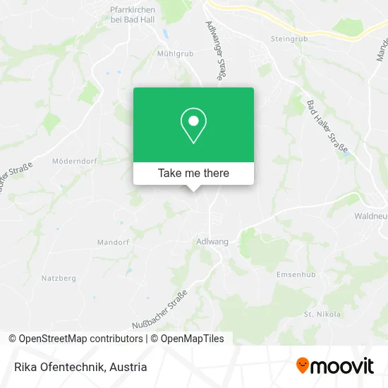 Rika Ofentechnik map