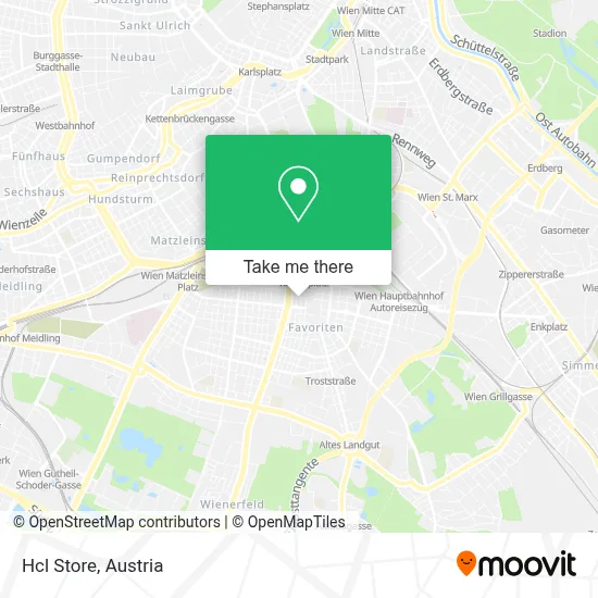 Hcl Store map