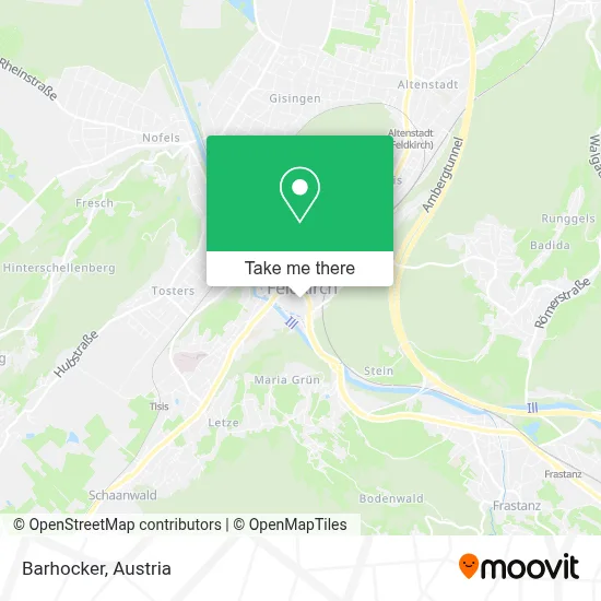 Barhocker map