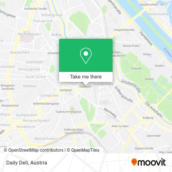 Daily Deli map